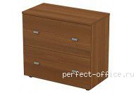 Шкаф для документов низкий с ящиками ПФ754 - Мебель Профи