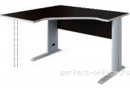 Стол угловой левый (металл) 120x120 SWF274153 - Мебель Swift / Свифт