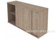 Шкаф-купе низкий Л.ШК-3.2 - Мебель Style / Стайл