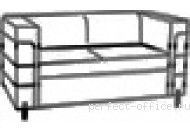Диван 2х местный Диван 2-х местный - Диваны и кресла Apollo Lux / Аполло Люкс