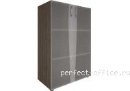 Шкаф средний со стеклом LT-ST 2.4 - Кабинет Yalta / Ялта