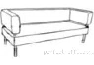 Диван 3-х местный Диван 3х местный - Диваны и кресла МС-модульная система