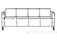 Диван 4-х местный Диван 4х местный - Диваны и кресла Euro Lux / Евро Люкс