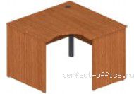 Стол угловой 90 градусов на панельном каркасе-115x115 ФС165 - Мебель Матрица