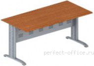 Стол рабочий на L-образном каркасе-120 ФС131 - Мебель Матрица