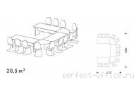 Комплект Prestige 08 - Кабинет Prestige / Престиж