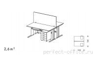 Комплект Ergo 41 - Мебель Ergo / Эрго