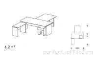 Комплект Prestige 03 - Кабинет Prestige / Престиж