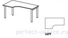 Стол на H-образном металлическом каркасе левый ER05 0912