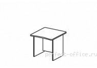 Прямоугольный стол на панельном каркасе BR02 0203 - Мебель Berlin / Берлин