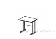 Стол на L-образном металлическом каркасе ER01 1303 - Мебель Ergo / Эрго