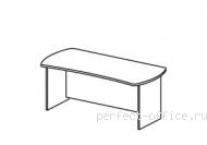 Симметричный стол на панельном каркасе BR03.0213 - Мебель Berlin / Берлин