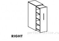 Шкаф выдвижной ШВ 73 R - Мебель Ergo / Эрго