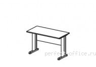 Стол на L-образном металлическом каркасе ER01 1307 - Мебель Ergo / Эрго