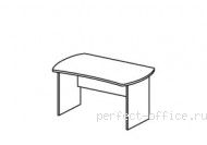 Симметричный стол на панельном каркасе B 154 - Мебель Berlin / Берлин