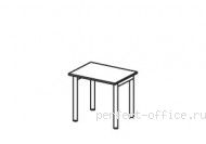 Стол на H-образном металлическом каркасе ER01 0903 - Мебель Ergo / Эрго