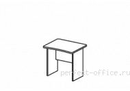 Прямоугольный стол на панельном каркасе BM 250 - Мебель Berlin / Берлин