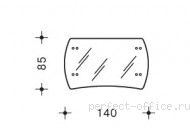 Стеклянная столешница для A-образного каркаса 346140 - Кабинет Berlin director / Берлин директор