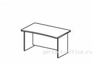 Прямоугольный стол на панельном каркасе BR02 0209 - Мебель Berlin / Берлин