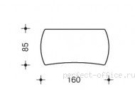 Столешница 340160 - Мебель Berlin / Берлин