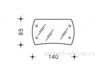 Стеклянная столешница для L-образного каркаса 345140 - Кабинет Berlin director / Берлин директор