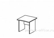 Прямоугольный стол на панельном каркасе BM 268 - Мебель Berlin / Берлин