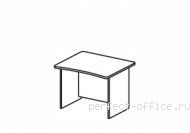 Прямоугольный стол на панельном каркасе BR02 0205 - Мебель Berlin / Берлин