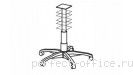 Опора для круглой столешницы и приставных элементов 900852
