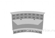 Модуль изогнутый наружу 60 град с экранами ФР-465-ФР-478ХР - Стойка-ресепшн Формула