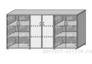 Шкаф Исп.69 Исп-69 - Кабинет Престиж