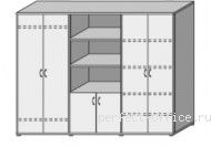 Шкаф Исп.73 Исп-73 - Кабинет Престиж