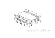 Комплект Tao 4 - Столы для переговоров Tao / Тао