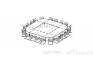 Комплект Palladio 4 - Столы для переговоров Palladio / Палладио