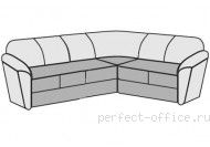 Диван угловой 3х2 — левый и правый Ed-3u2 - Диваны и кресла Эдельвейс