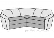 Диван угловой 2х2 Ed-2u2 - Диваны и кресла Эдельвейс